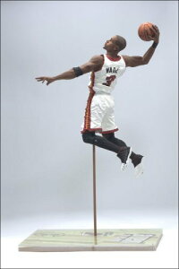 McFarlane NBA �t�B�M���A Dwayne Wade �}�C�A�~�E�q�[�g �z���C�g�W���[�W 15cm �A�N�V�����t�B�M���A