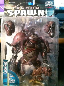 McFarlane Toys Techno Spawn Series 15 Code Red �A�N�V�����t�B�M���A