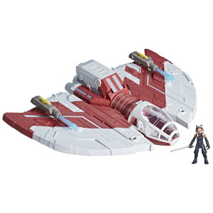 スター・ウォーズ ミッションフリート T-6 ジェダイシャトル 2.5インチスケール アソーカ アクションフィギュアセット 宇宙船 おもちゃ