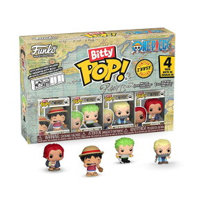 Funko Bitty Pop One Piece L[ D tB mA ] ̃[K and A Surprise Mystery Mini Figure 0.9 Inch 2.2 Cm Collectable Stackable Display Shelf Included Party Bags