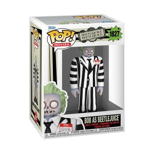 Funko Pop Movies �r�[�g���W���[�X �r�[�g���W���[�X BOB As Beetlejuice Beetlejuice 2 Collectable Vinyl Figure Gift Idea Official Merchandise Toys for Kids Adults Horror Fans