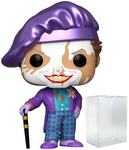 POP DC Heroes Batman 80th �W���[�J�[ 1989 Edition Chase Funko Pop Vinyl Figure Bundled with Compatible Pop Box Protector Case Multicolored 3.75 inches