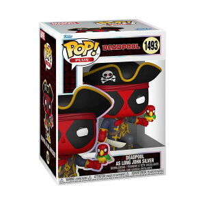 Funko Pop Plus Deadpool Literary Classics �f�b�h�v�[�� as Long John Silver Collectable Vinyl Figure Gift Idea Official Merchandise Toys for Kids Adults Comic Books Fans