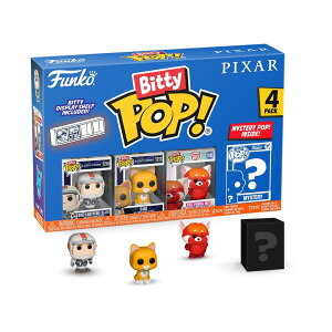 Funko Pop Bitty Pixar Mini Collectible Toys 4 Pack oY CgC[ XL 01 \bNX bhp_ C Mystery Chase Figure Styles May Vary and A Surprise Mystery Mini Figure 0.9 Inch