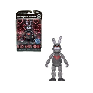 Funko Action Figures Five Nights at Freddys Black Heart Bonnie Glow in The Dark