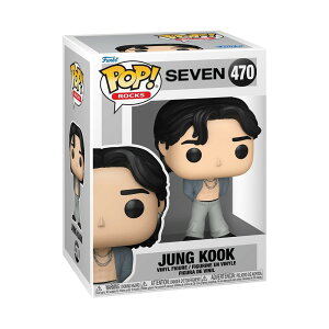 Funko Pop Rocks BTS �W�����O�N Seven Collectable Vinyl Figure Gift Idea Official Merchandise Toys for Kids Adults Music Fans Model Figure for Collectors and Display
