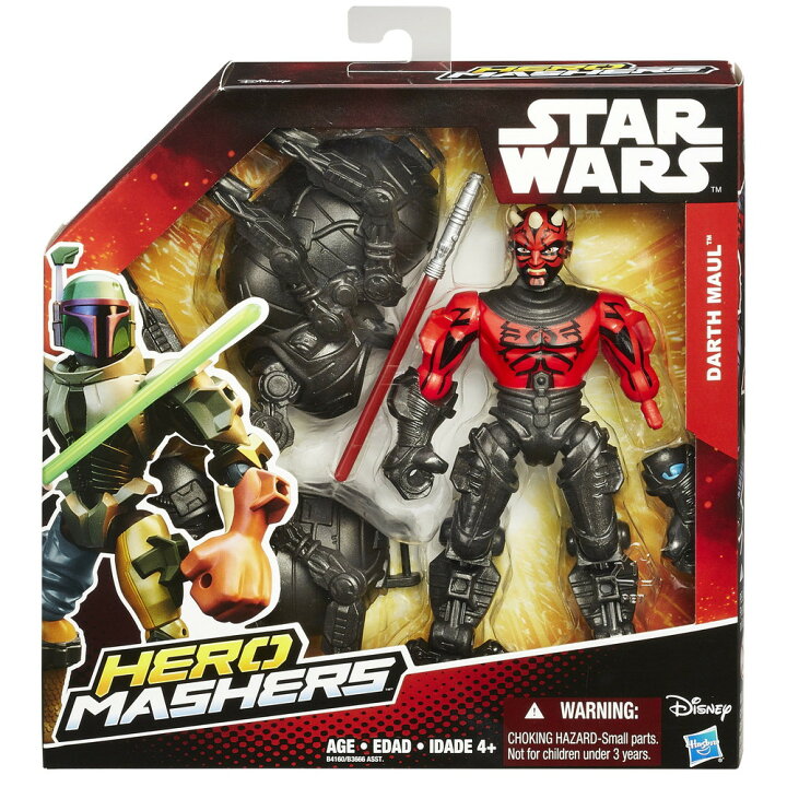 楽天市場】Star Wars ヒーローマッシャーズ デラックス クローン 