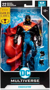 McFarlane Toys DC �}���`�o�[�X 7�C���` �G���f�B�P�[�^�[ (�V���b�N�E�F�[�u) �S�[���h���x�� TM17003