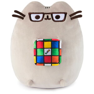 GUND Pusheen with Rubik's Cube ʂ [rbNL[u O[