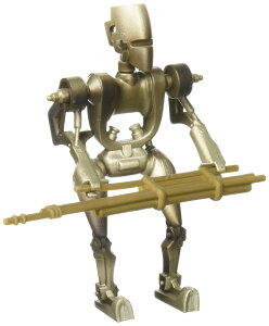 STAR WARS Power of The Force Green Card ASP-7 Droid ANVtBMA