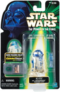 STAR WARS Power of the Force CommTech R2-D2 Holographic Princess Leia ANVtBMA