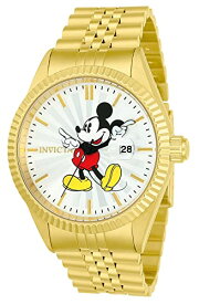 Invictaインビクタ ミッキーマウス メンズ 22770 Disneyディズニー 限定リミテッドエディション アナログディスプレイ Quartz Gold Watch 腕時計
