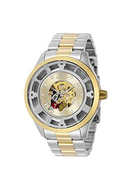 Invictaインビクタ メンズ Disneyディズニー 限定リミテッドエディション 45mm Stainless Steel Mechanical Watch, Gold (Model: 41365) 腕時計