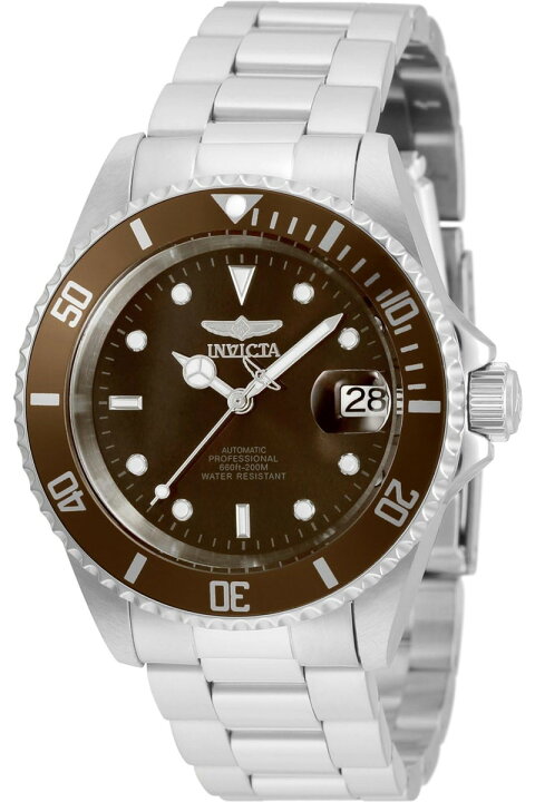 楽天市場】Invictaインビクタ プロダイバー 40mm ステンレススチール 
