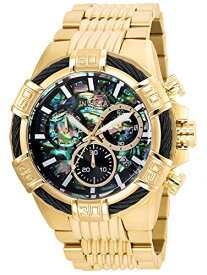 Invictaインビクタ Men Bolt Quartz Watch, Gold, 26541 腕時計