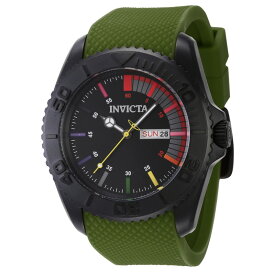 Invictaインビクタ Pro Diver メンズ腕時計 44mm Green (44736)
