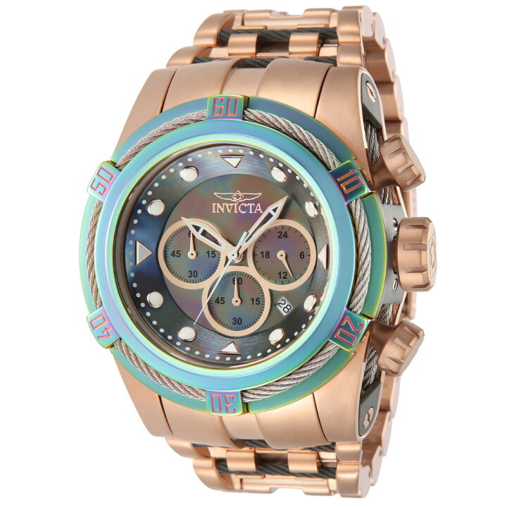 楽天市場】INVICTAインヴィクタ ボルト ゼウス メンズ ウォッチ 53mm 