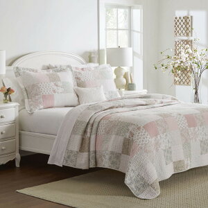 Laura Ashley���[���A�V�����C �V���O�� �L���g�Z�b�g ���o�[�V�u���R�b�g���Q�� �V�����t�� �p�b�`���[�N�C���X�p�C�A�[�h�z�[���f�R (�Z���[�i �p�b�`���[�N �s���N/�Z�[�W, �V���O��)