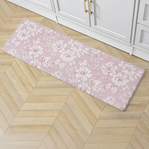 Laura Ashley ��J�y���L�b�`���}�b�g Iris �t���[�����f�U�C�� ���� �� �F�����ϐ� ���� �����d�� �y�� ����~�ߗ��n 17.5 x 48 Soft Pink Iris