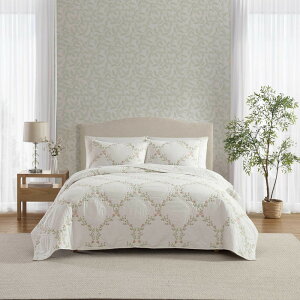 Laura Ashley �L���O�L���g�Z�b�g �X�[�p�[�\�t�g �h�J Floral Embroidery Pink �L���O