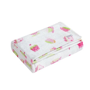 Laura Ashley �L�b�Y �X���[�u�����P�b�g �X�[�p�[�\�t�g �v���b�V�� Party Animals Pink 50 x 60