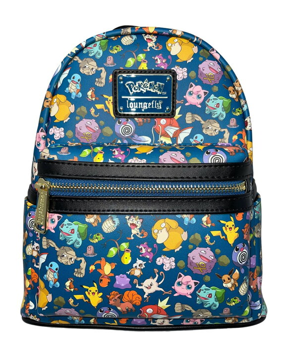 楽天市場】Loungefly Pokemon 初代ポケモン プリント ミニバックパック 