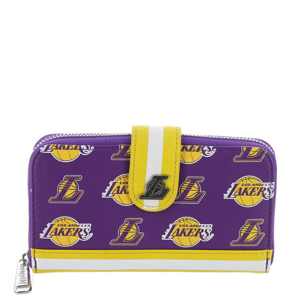 Loungefly NBA: ロサンゼルス・レイカーズ ロゴ スナップ財布