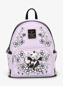 Loungefly���E���W�t���C �f�B�Y�j�[ �i�C�g���A�[�E�r�t�H�A�E�N���X�}�X �W���b�N���T���[ �t���[���� �~�j�o�b�N�p�b�N BoxLunch����