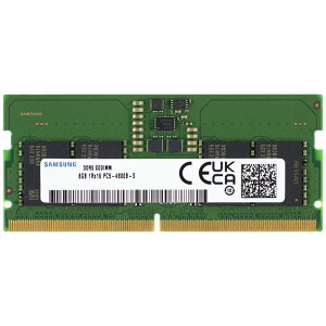 Samsung 8GB DDR5-4800 PC5-38400 �m�[�gPC�p SO-DIMM ������ M425R1GB4BB0-CQK