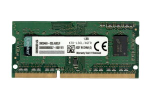 Kingston 4GB DDR3L-1600 PC3L-12800 �m�[�gPC�p SO-DIMM Dell�Ή� ������