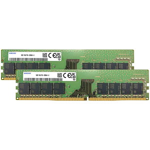 Samsung 32GB(2x16GB) DDR4-3200 PC4-25600 �f�X�N�g�b�v�p DIMM ������ M378A2G43CB3-CWE