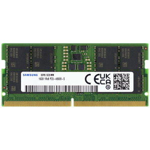 Samsung 16GB DDR5-4800 PC5-38400 �m�[�gPC�p SO-DIMM ������ M425R2GA3BB0-CQK