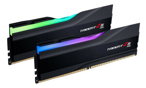G.Skill 32GB(2x16GB) DDR5-6000 �f�X�N�g�b�v�p DIMM ������ Trident Z5 RGB Black