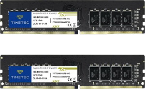 Timetec 32GB(2x16GB) DDR4-2400 PC4-19200 �f�X�N�g�b�v�p DIMM ������ Timetec 32GB KIT (2x16GB)