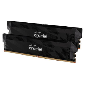 Crucial 32GB(2x16GB) DDR5-6400 PC5-51200 �f�X�N�g�b�v�p DIMM ������ CP2K16G64C32U5B