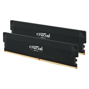 Crucial 64GB(2x32GB) DDR5-6400 �f�X�N�g�b�v�p DIMM Intel XMP 3.0 AMD EXPO ������ CP2K32G64C40U5B