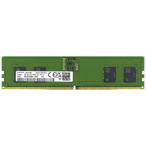 Samsung 8GB DDR5-4800 PC5-38400 �f�X�N�g�b�v�p DIMM ������ M323R1GB4BB0-CQK