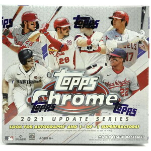 MLB 2021 Topps Chrome Update Series Baseball ���K�{�b�N�X 1-of-1 �X�[�p�[�t���N�^�[ & �T�C�����^