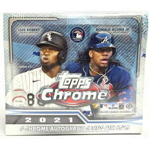MLB 2021 Topps Chrome Baseball �z�r�[�W�����{�{�b�N�X �N���[�����M�T�C��5������