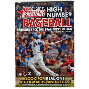 MLB 2017 Topps Heritage High Number Baseball Hobby Box 1968�f�U�C��