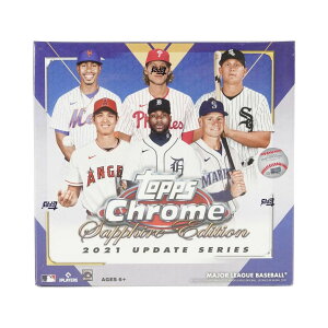 MLB 2021 Topps Chrome Update Series Sapphire Edition Baseball Hobby Box