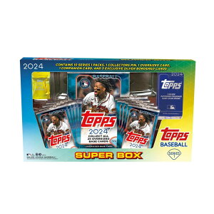 MLB 2024 Topps Series 1 Baseball Super Box �X�[�p�[�{�b�N�X �V���o�[�p������5�� �� �s���o�b�W����