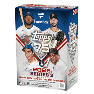 MLB 2026 Topps Series 2 Baseball Fanatics Blaster Box 75���N�L�O
