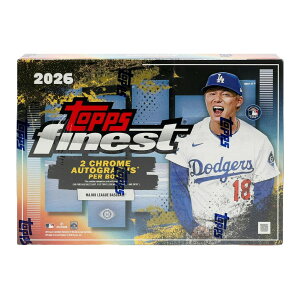 MLB 2026 Topps Finest Baseball Hobby Box ���M�T�C���J�[�h2������