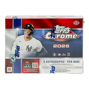 MLB 2026 Topps Chrome Baseball Delight Box 2���̒��M�T�C������ ���W���[���[�O �g���[�f�B���O�J�[�h