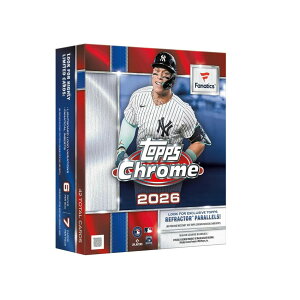 MLB 2026 Topps Chrome Baseball Fanatics Mega Box Fanatics����R���e���c