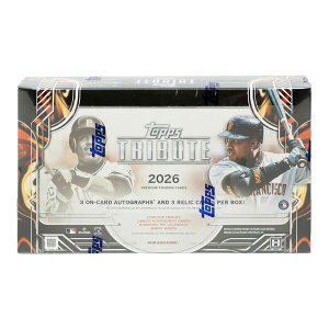 MLB 2026 Topps Tribute Baseball Hobby Box ���M�T�C�����������r���A�J�[�h����