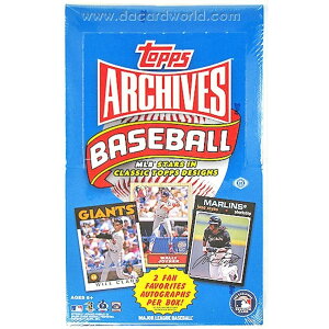 MLB 2012 Topps Archives Baseball Hobby Box �_���r�b�V���L �u���C�X�E�n�[�p�[ ���M�T�C������