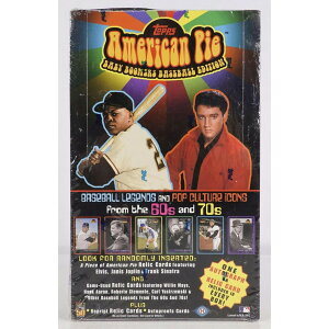 MLB 2001 Topps American Pie Hobby Box �싅�ƃG���^�[�e�C�������g�̗Z��
