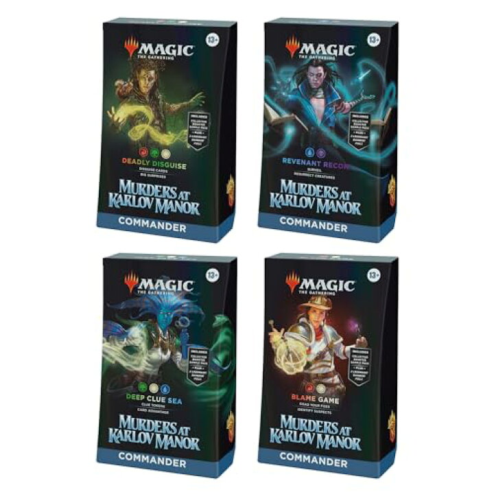 楽天市場】Magic: The Gathering カルロフ邸殺人事件 統率者デッキ 